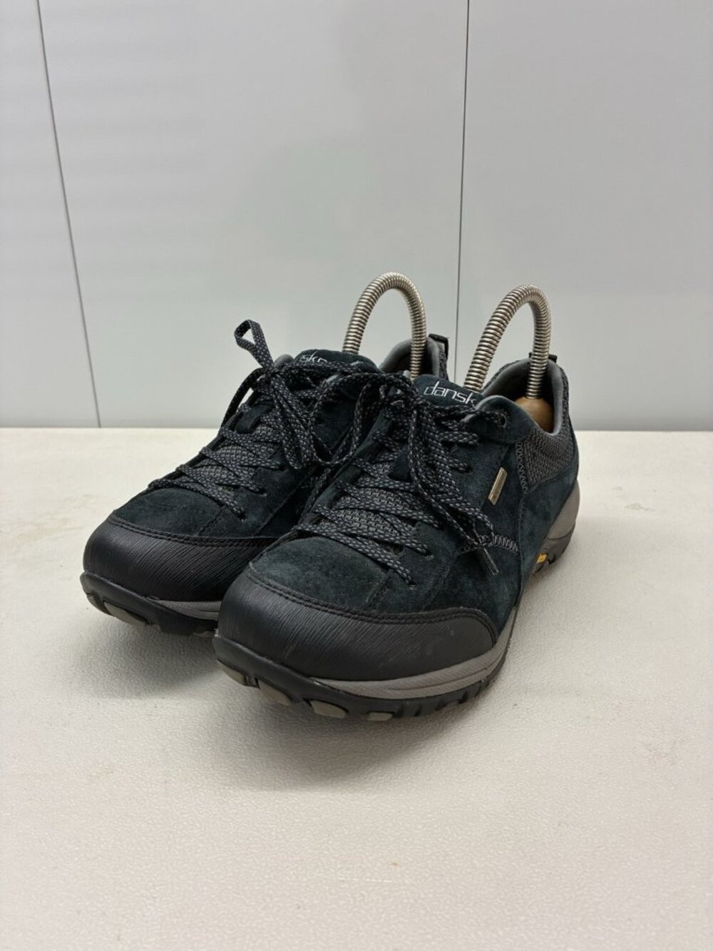 DANSKO Paisley Waterproof Shoes Sz 37W Wide US 6.5 Black Vibram Walking Sneakers - Picture 2 of 8
